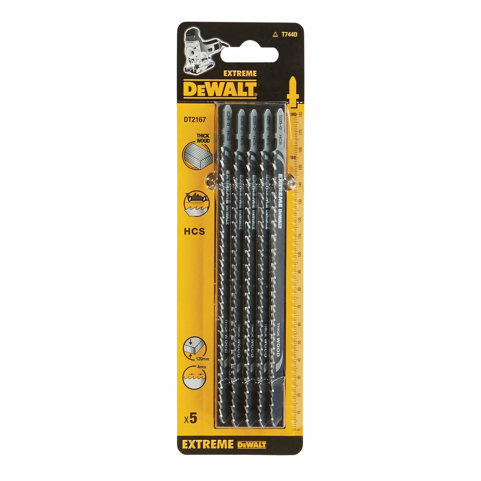 DEWALT Brzeszczot HCS 180mm Profesjonalny