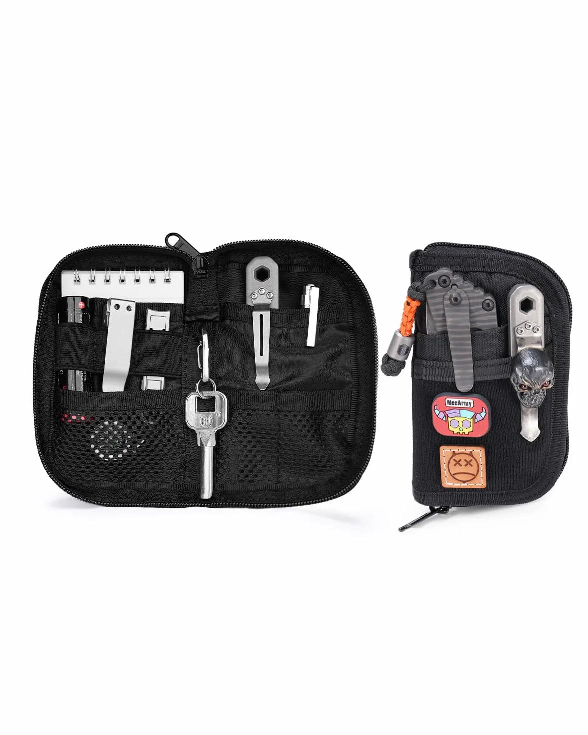 VIPERADE VE10 EDC Multitool Etui Organizer Wielofunkcyjne Nylonowe Kieszonkowe Narzędzia Pochwa Czarny
