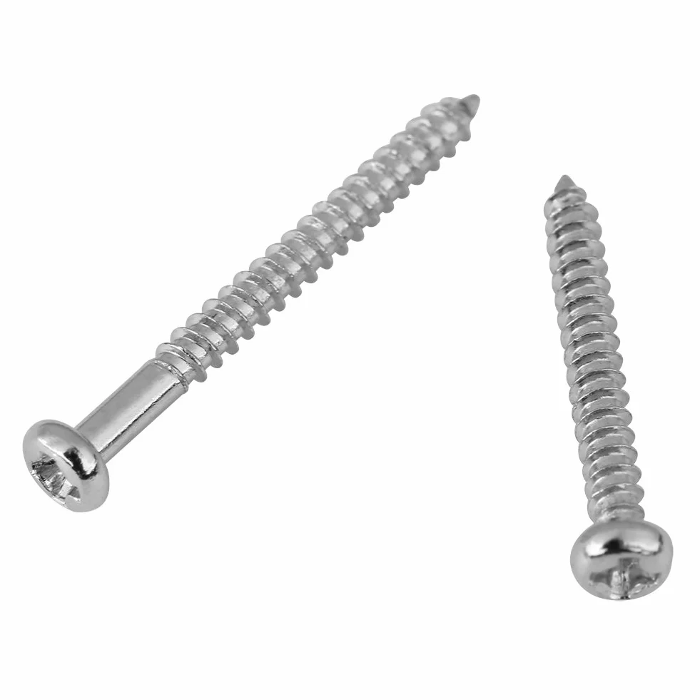 Walfront 800 sztuk M2 wkręty samogwintujące, śruby samogwintujące Pan Head 4-20 mm
