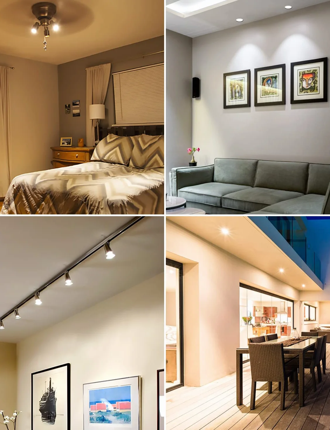 Lepro GU10 inteligentne lampy LED, Alexa, możliwość ściemniania, ciepła biel i zimna biel, żarówki LED (4,5 W = 50 W, żarówka halogenowa), kompatybilna z Alexa i Google Home, 2 sztuki