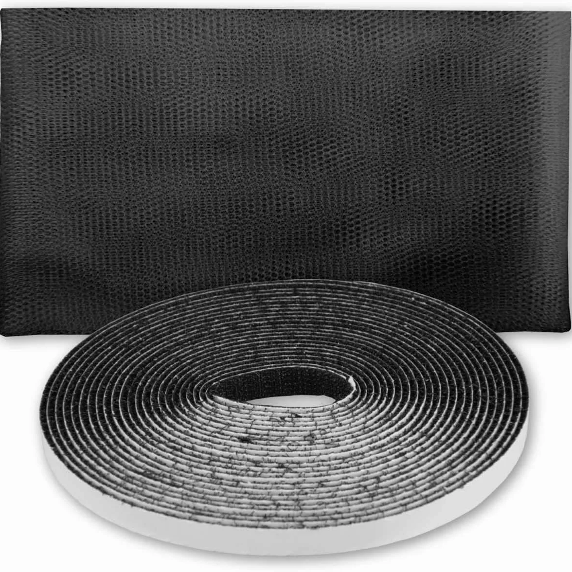 Moskitiera okienna przeciw owadom, siatka przeciw owadom, czarna, 130 x 150 cm