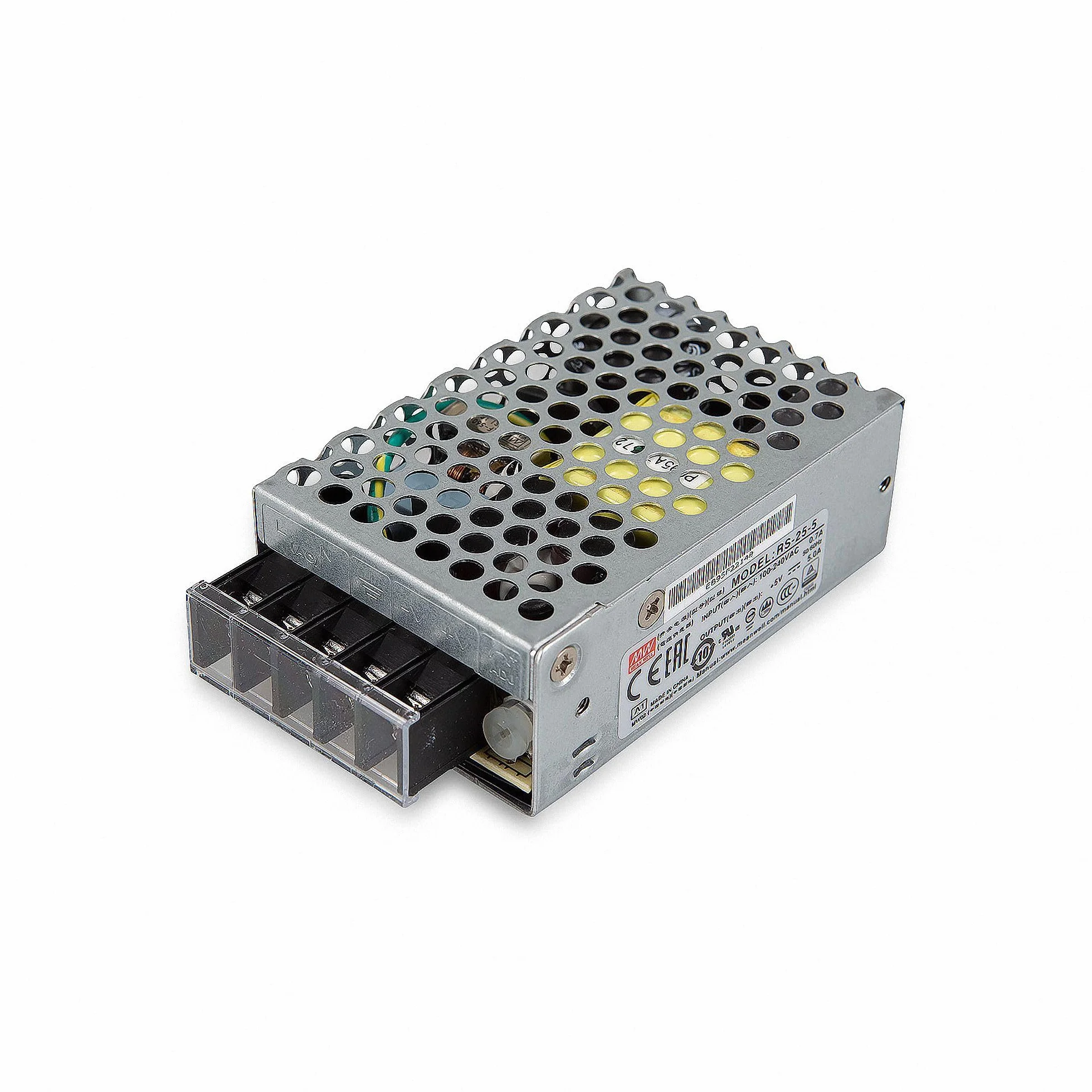 Mean Well RS-25-5 LED Transformator 5V DC 0-5A 25W Zasilacz LED