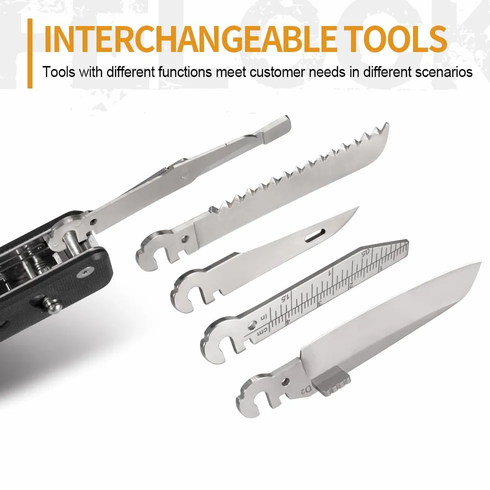 Roxon Ostrze D2 do Flex & Flex Companion Multitool - Wymienne Ostrze Noża