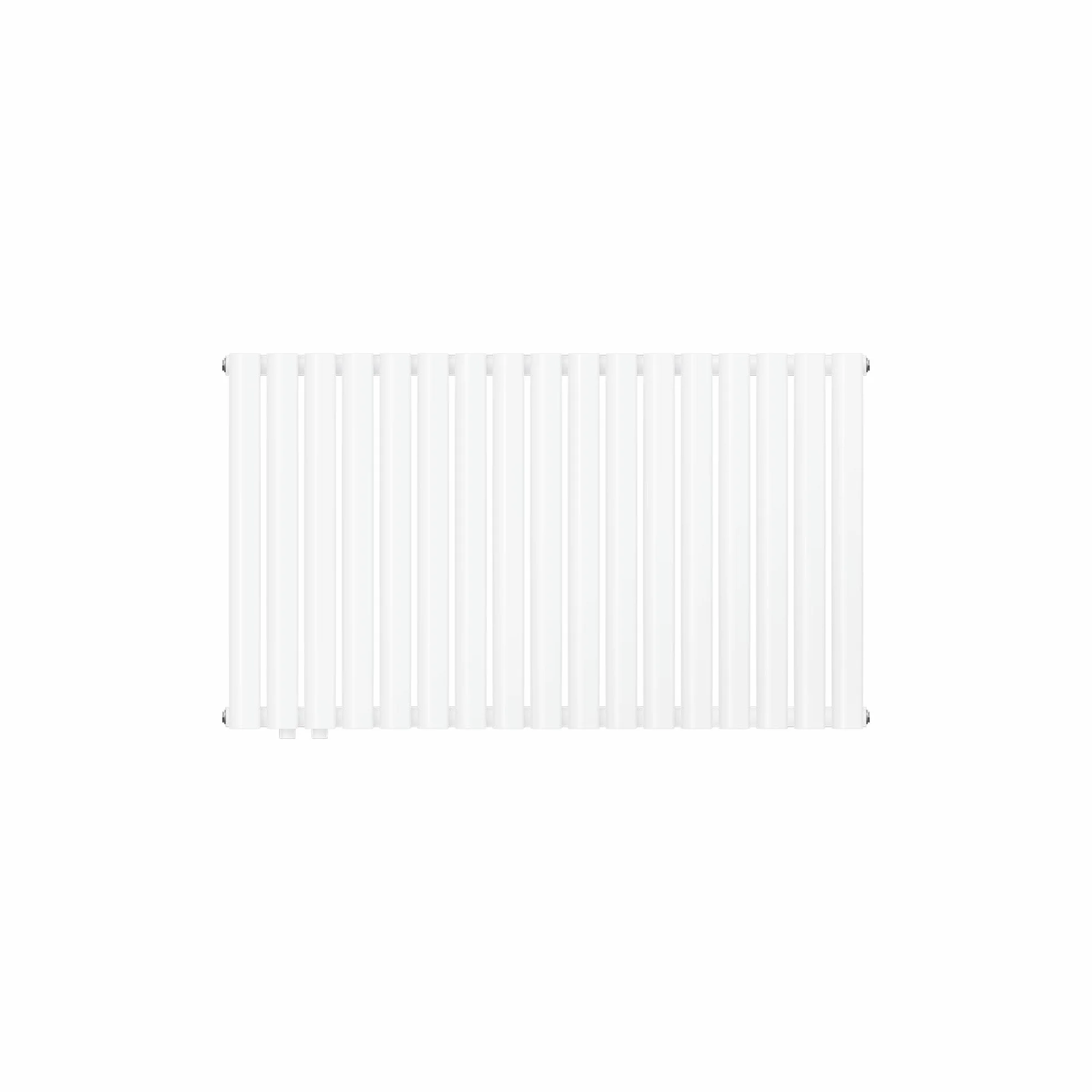 ML-Design Grzejnik Panelowy 600 x 1020 mm Biały Jednowarstwowy Płaski Owalne Rurki Łazienkowy