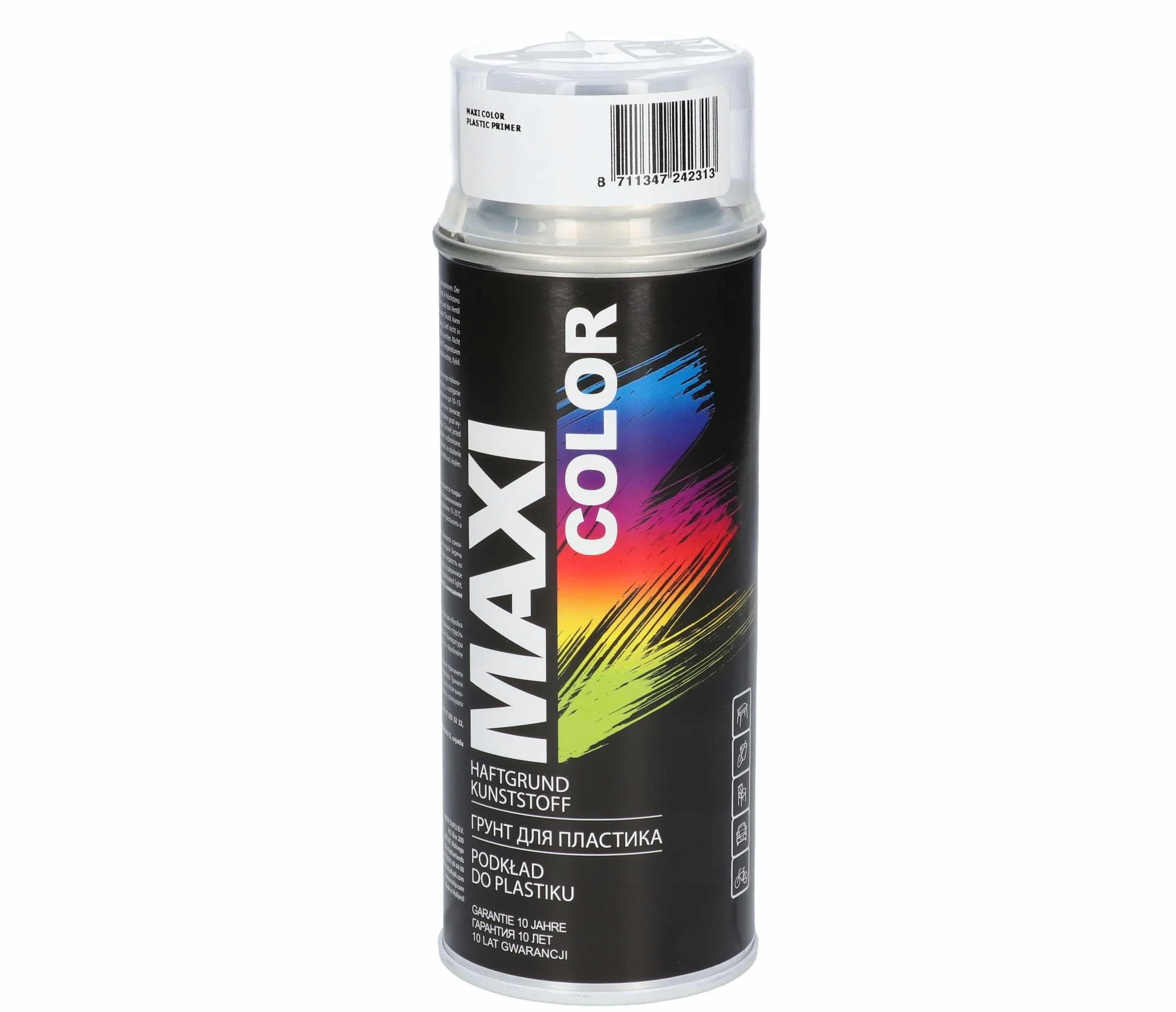 Maxi Color PLASTIK PRIMER podkład do tworzywa sztucznego 400 ml bezbarwny przezroczysty