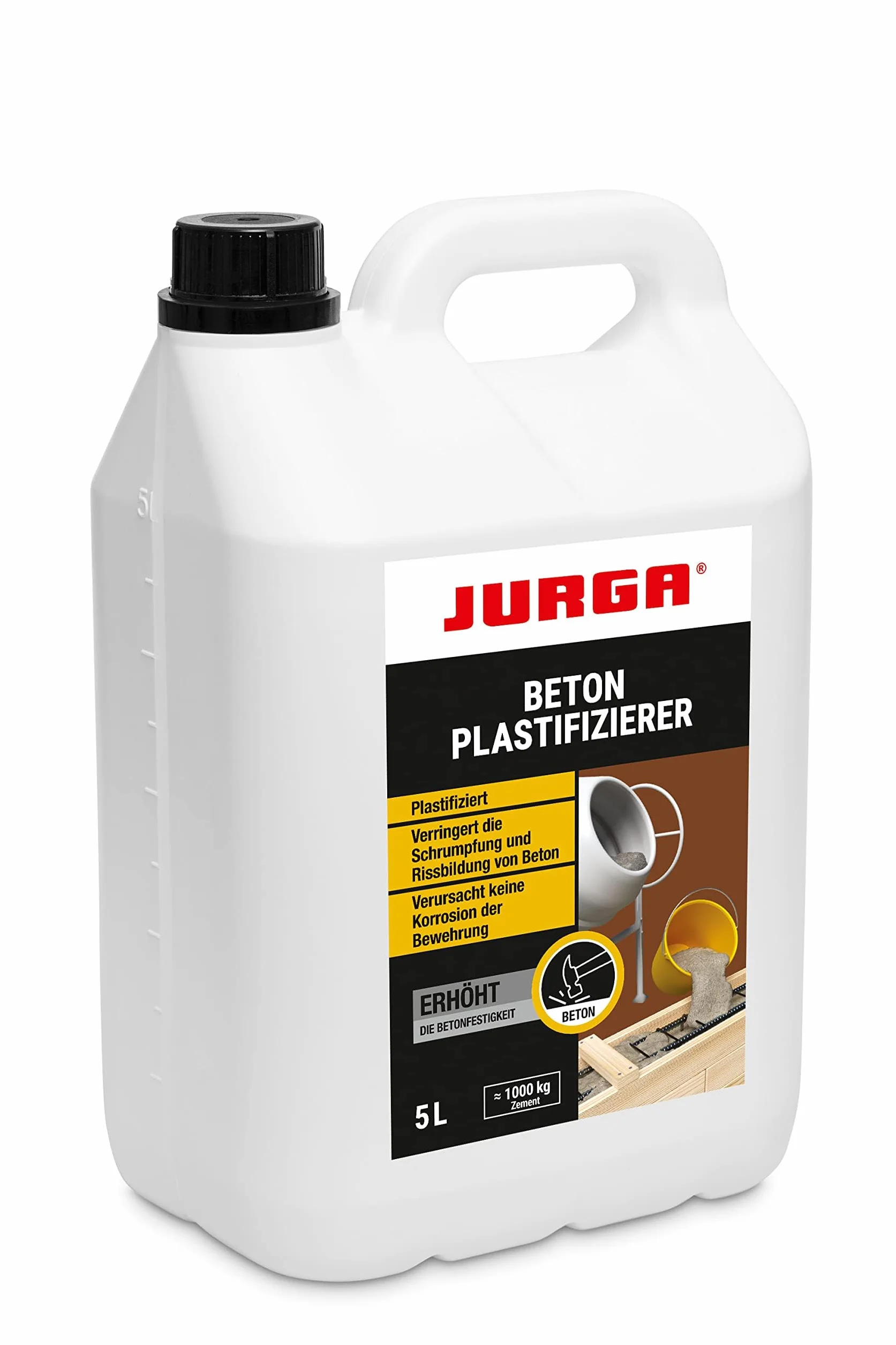 JURGA Plastyfikator do betonu Betonmix 5 l dodatek uplastyczniacz