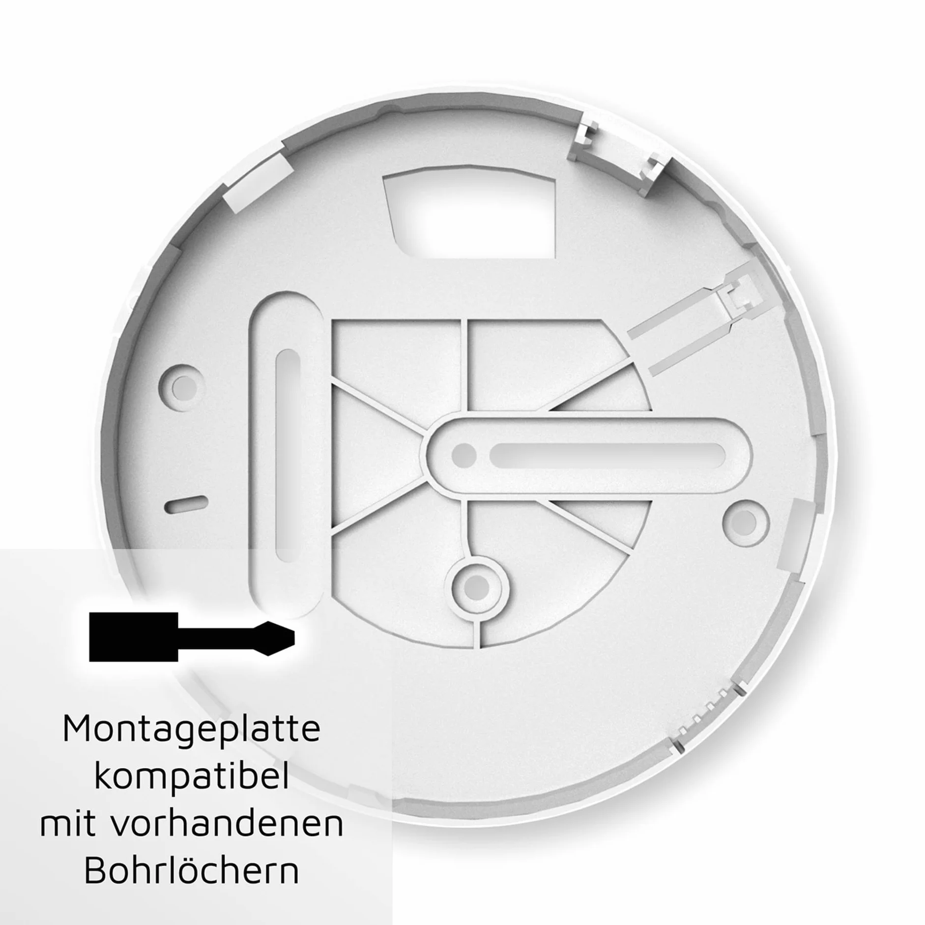 Ei Electronics Ei630 czujnik ciepła 58°C biały