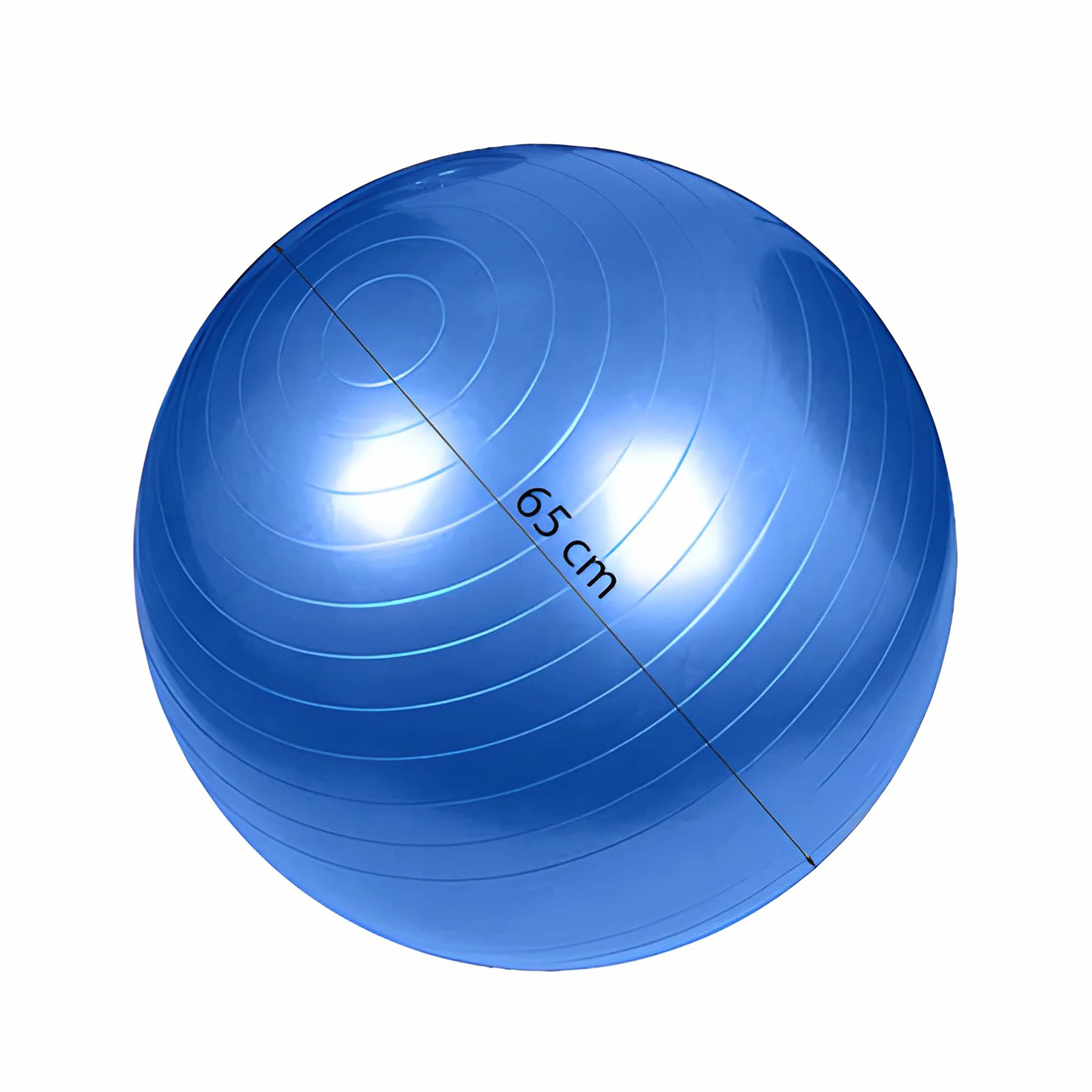 Retoo Piłka gimnastyczna, 65 cm, piłka do siedzenia z pompką, piłka treningowa, piłka do fitnessu, jogi, gimnastyki, treningu podstawowego, fitnessu, do biura, do balansowania, piłki gimnastycznej,