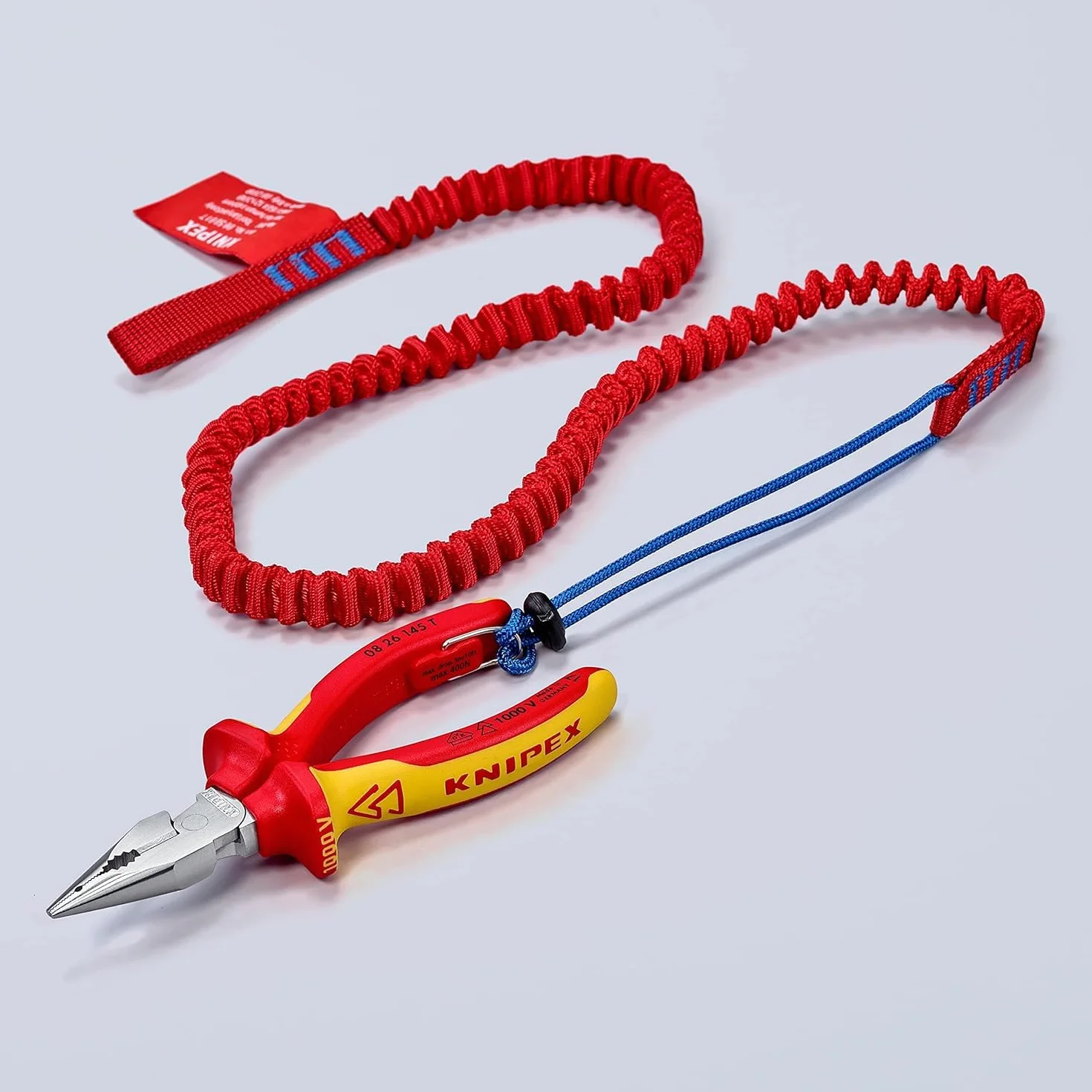 KNIPEX Linka zabezpieczająca 1000 mm 00 50 01 T BK blister