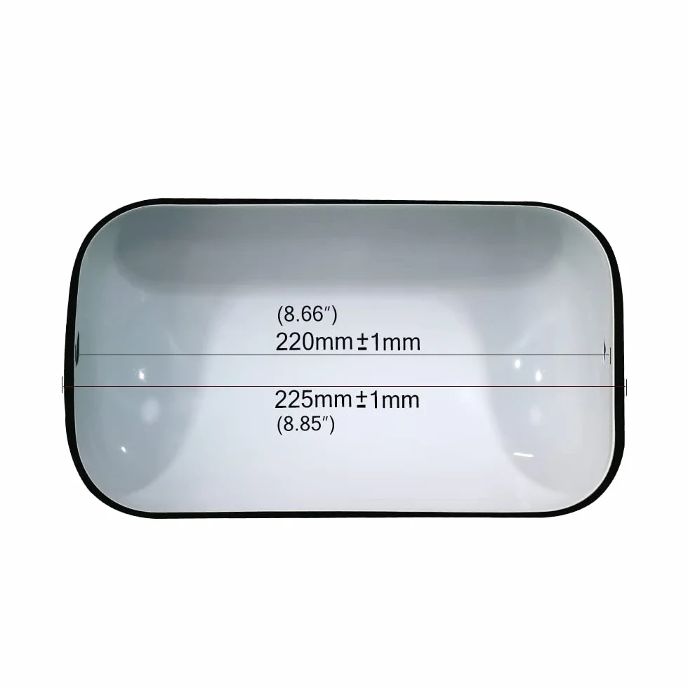 Abażur szklany wymienny do lampy bankierskiej Zielony 22.5cm