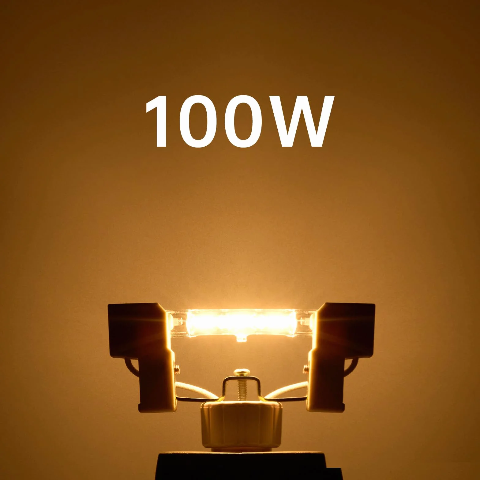 Tomosu Żarówka halogenowa R7s 78 mm 100 W 1800 lm 230 V ściemnialna ciepła biel 2800 K