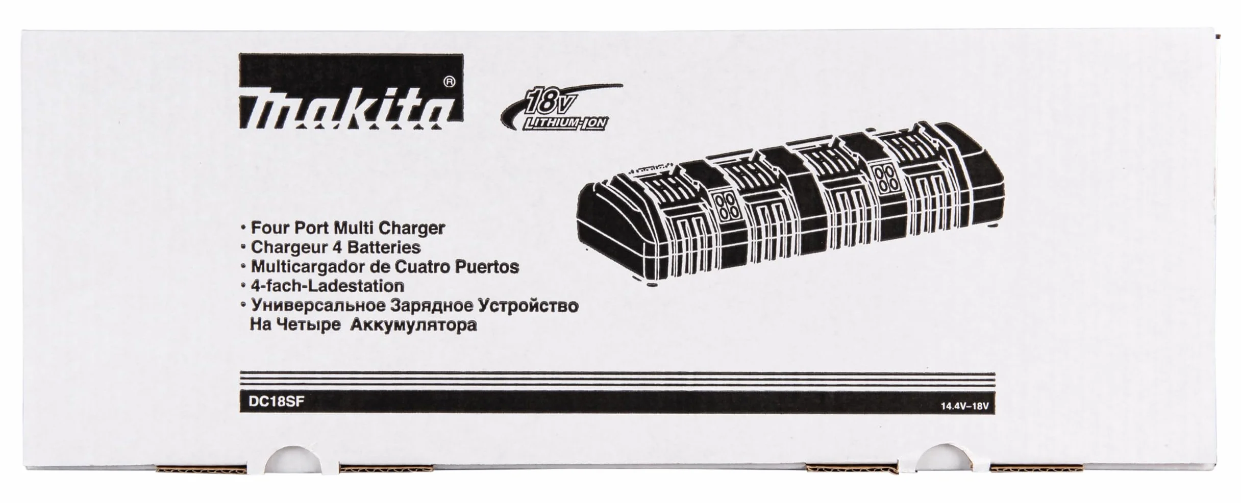 Makita Dc18Sf 14,4 V do18 V Litowo-Jonowa Lxt 4-Portowa Ładowarka