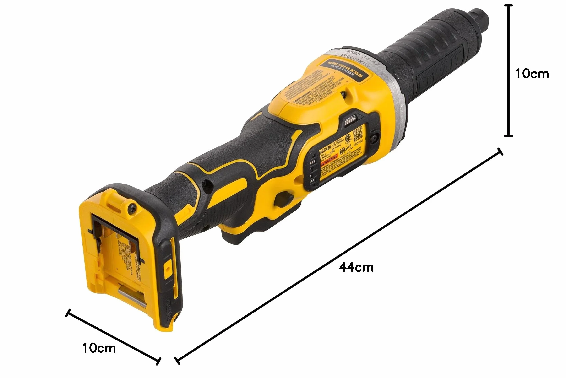 DEWALT Precyzyjny Amoladora recta bez escobillas XR 18V