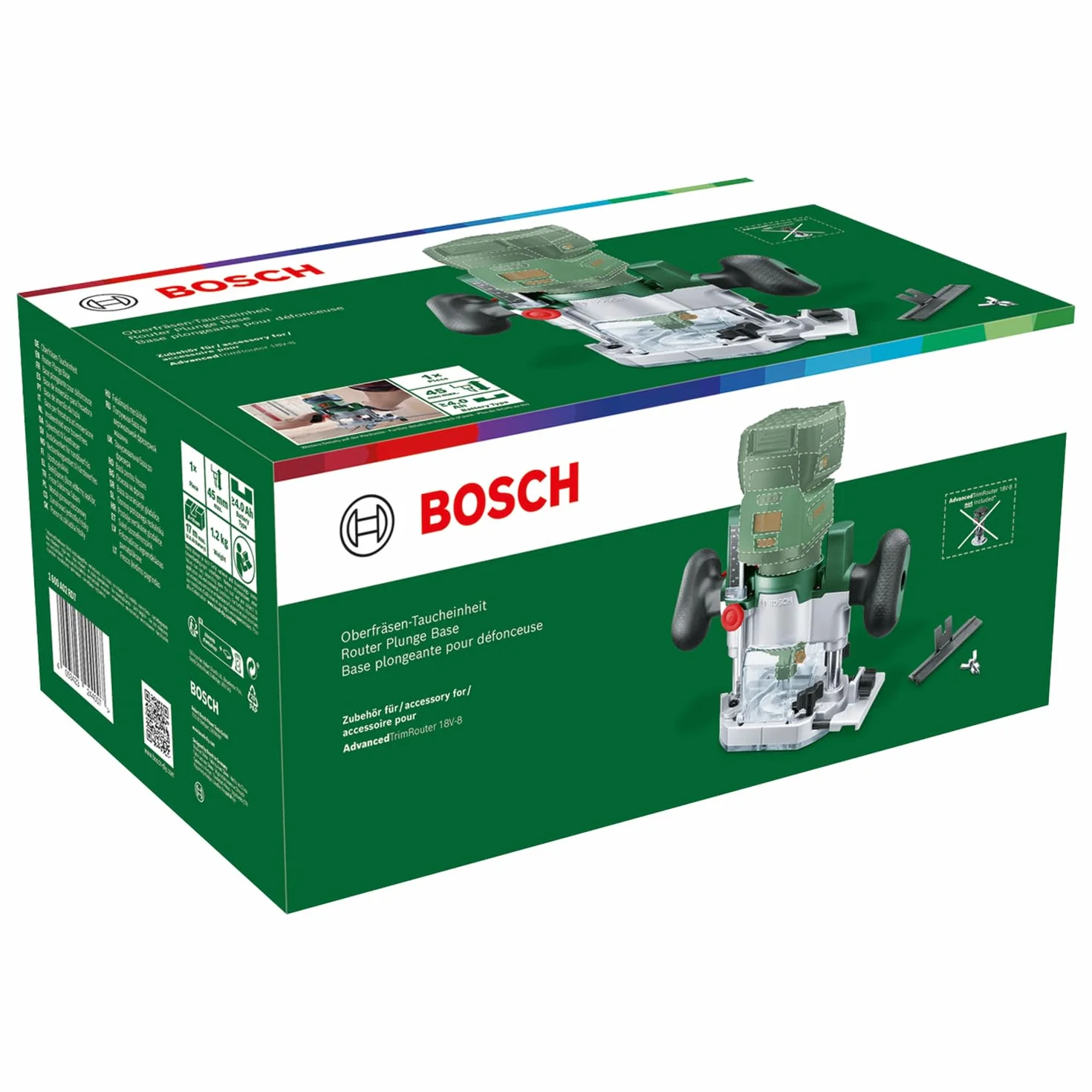 Bosch moduł górnowrzecionowy AdvancedTrimRouter 18V-8 do frezowania szczelin i krawędzi