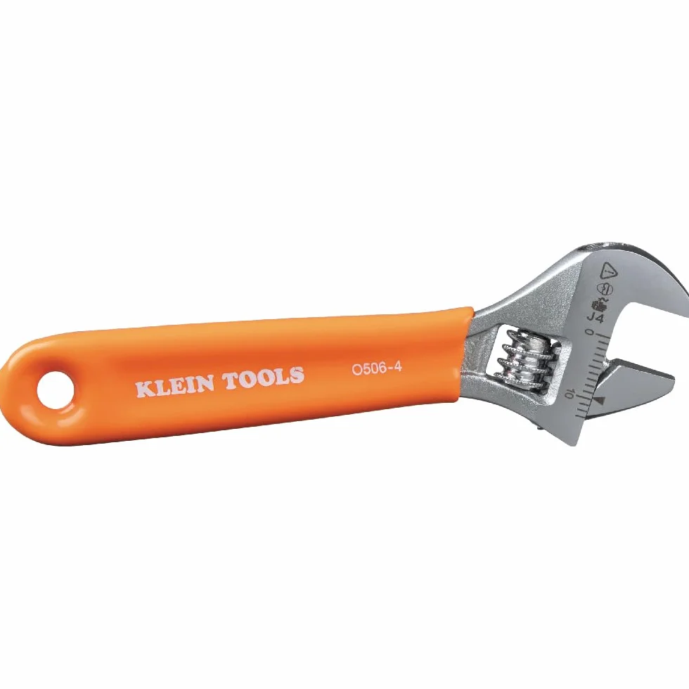 Klein Tools O5064 klucz nastawny 10 cm, szczęka o dużej pojemności, stal stopowa