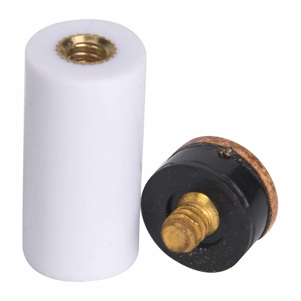 Alomejor 10 sztuk końcówek zamienne do kijków bilardowych Akcesoria naprawcze do tygrysa bilardowego (10 mm / 11 mm / 12 mm / 13 mm