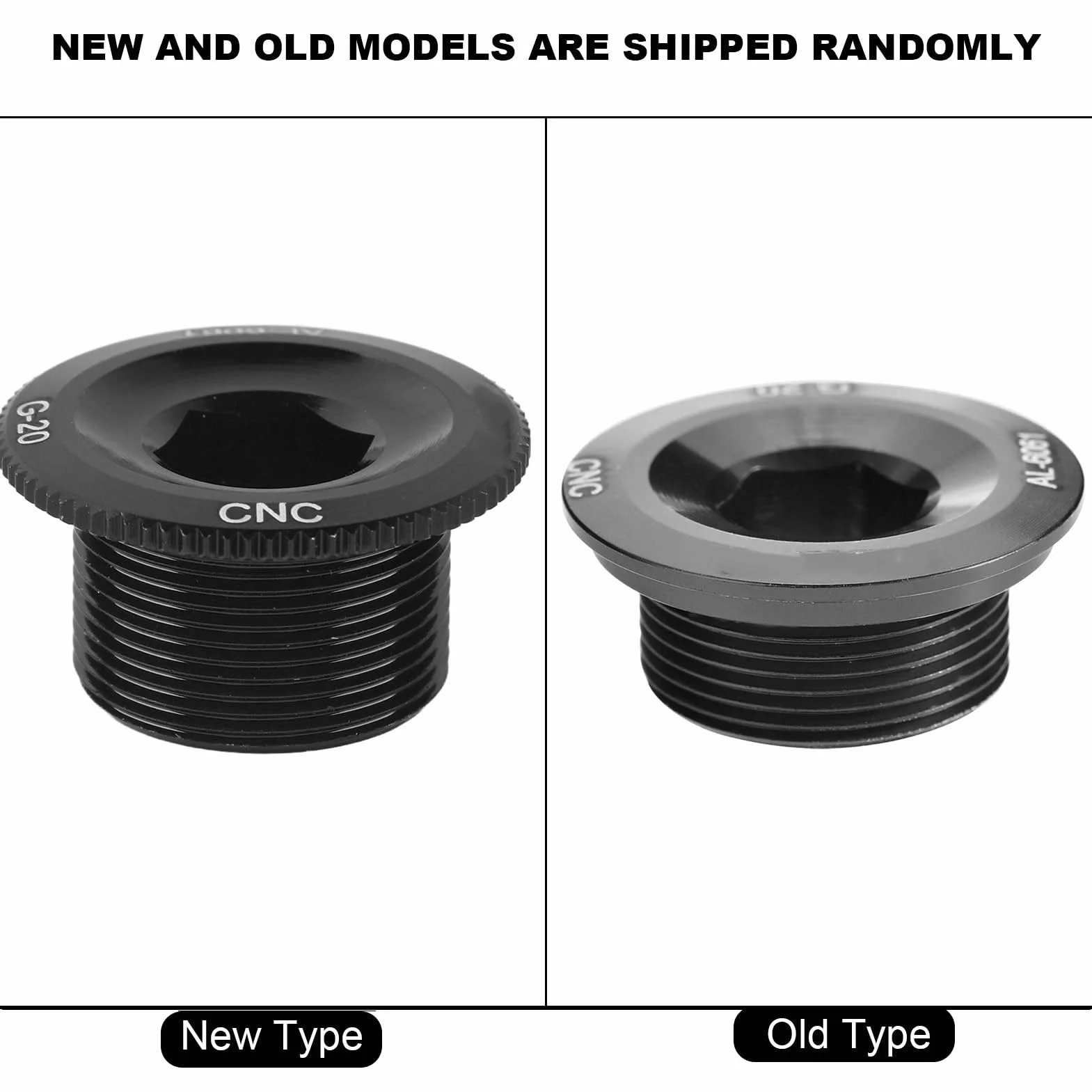 Wytrzymały Rower ze Stopu Aluminium Korba Rowerowa Korba śruba Mocująca śruba Korby Długi Hollowtech (Czarny)