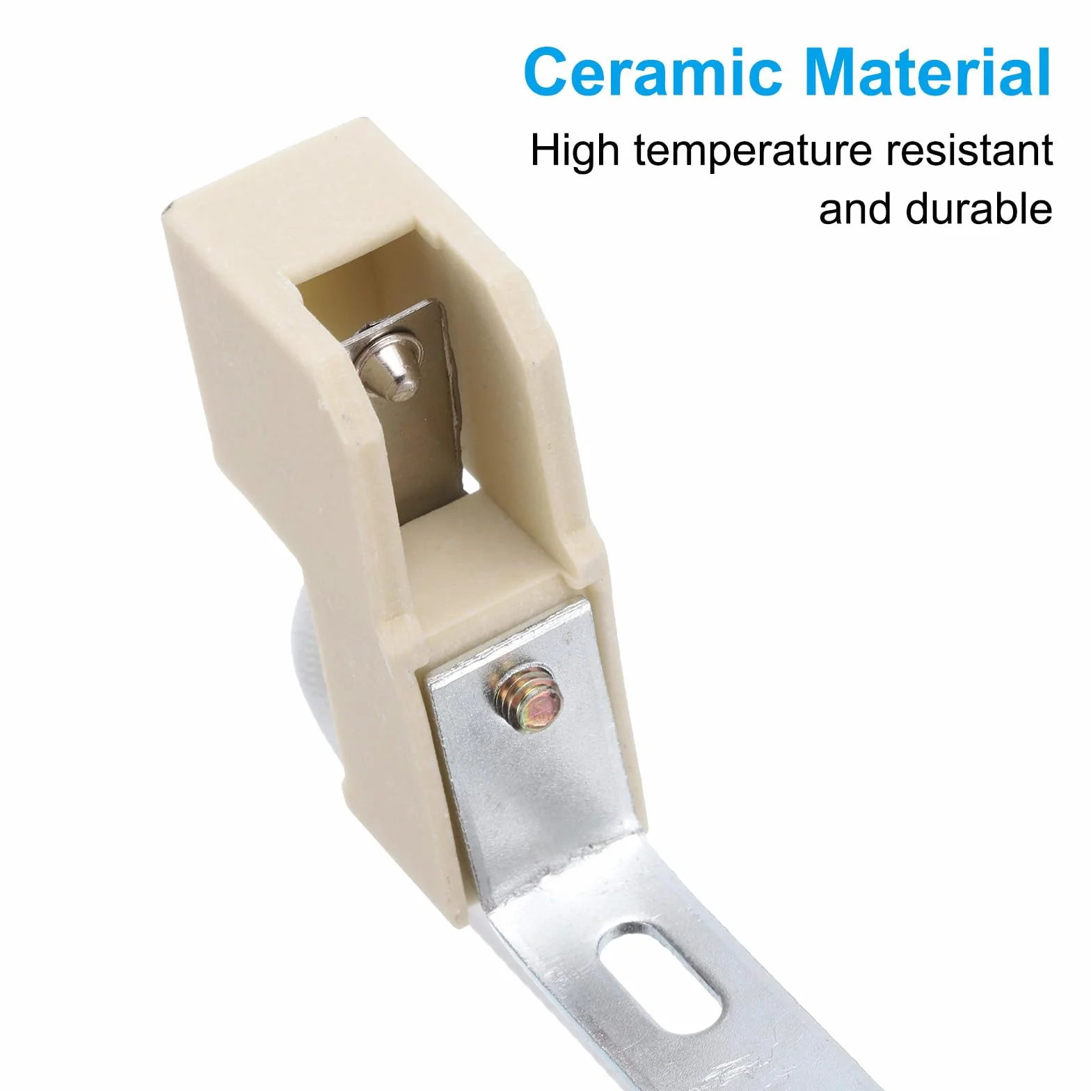 PATIKIL 118 mm gniazdo R7S ceramiczna oprawka do lampy halogenowa adapter żarówki konwerter złączka