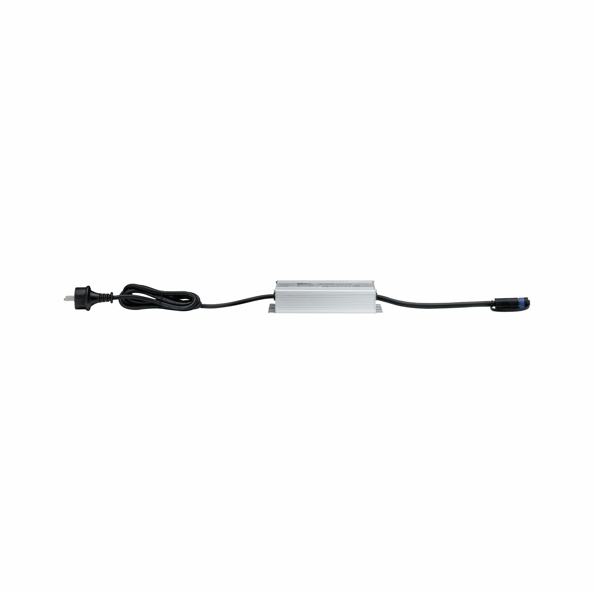 Paulmann 988.49 Outdoor Plug & Shine Power Supply IP44 230/24V DC 75W 98849 transformator lampy zewnętrznej, 18,6 x 6,4 x 4 cm