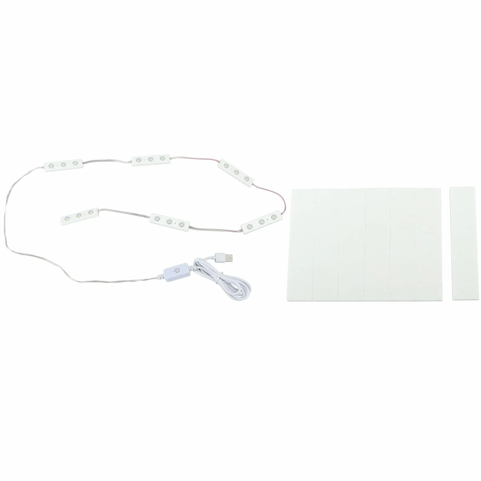 Dotykowa Listwa Oświetleniowa LED do Makijażu, Oświetlenie LED do Lusterek Kosmetycznych, Oświetlenie do Makijażu Toaletkowego Ultra Jasna Biała Dioda LED z możliwością