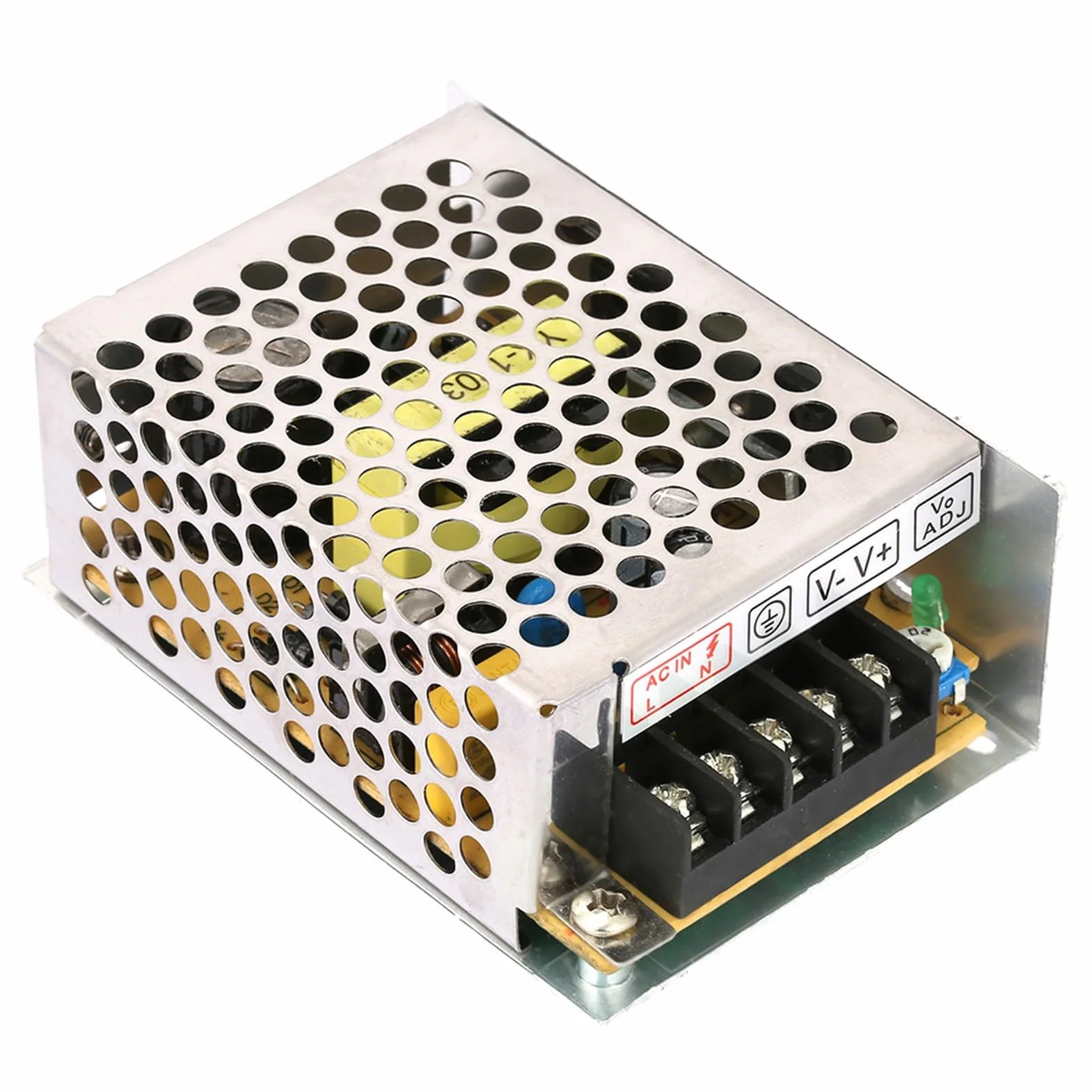 Zasilacz stabilizowany do taśm LED AC 100V ~ 240V DC 12V 5A 60W