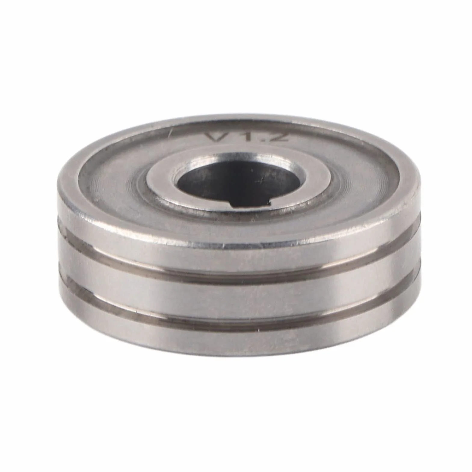Rolka Podajnika Drutu Spawalniczego ze Stali Nierdzewnej 30x10x10mm 1,2mm Koło Prowadzące