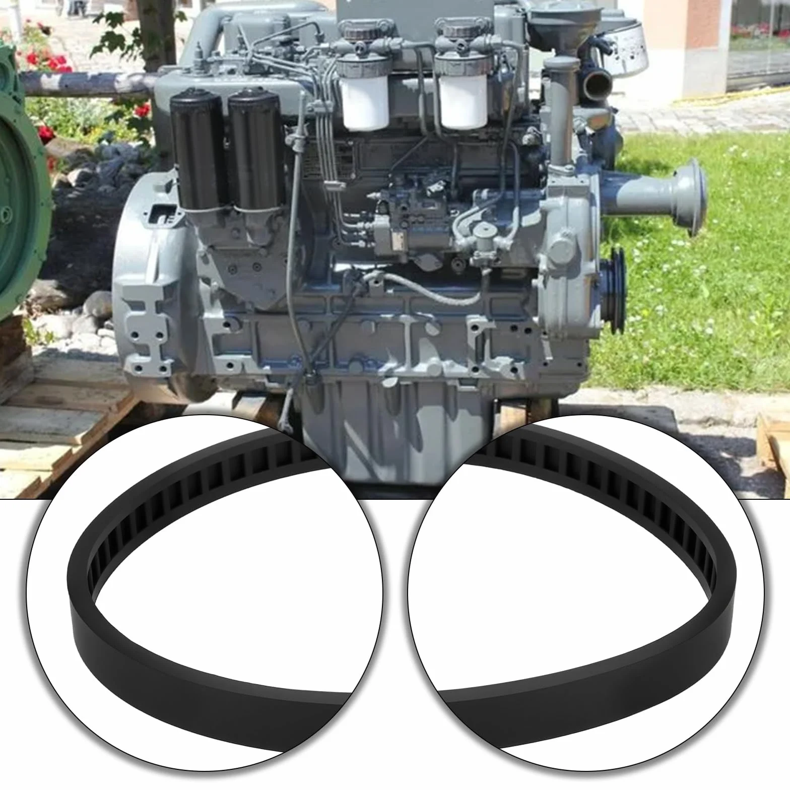Koło pasowe do piły taśmowej Grainger 10D924 10D925 10D926 10D927 2Z739 6Z344 czarne