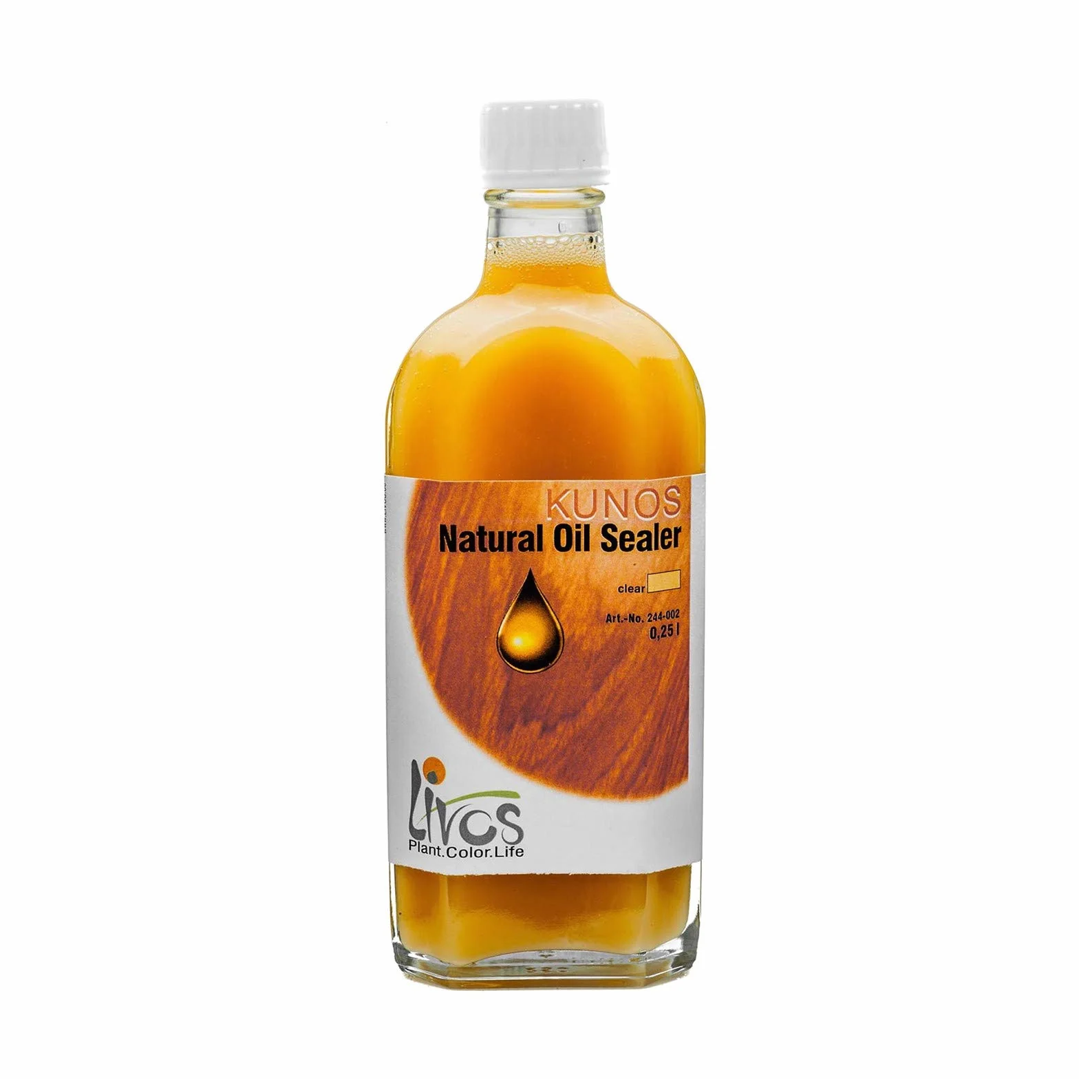 LIVOS KUNOS naturalny olej nr 244 bezbarwny 2,5 l