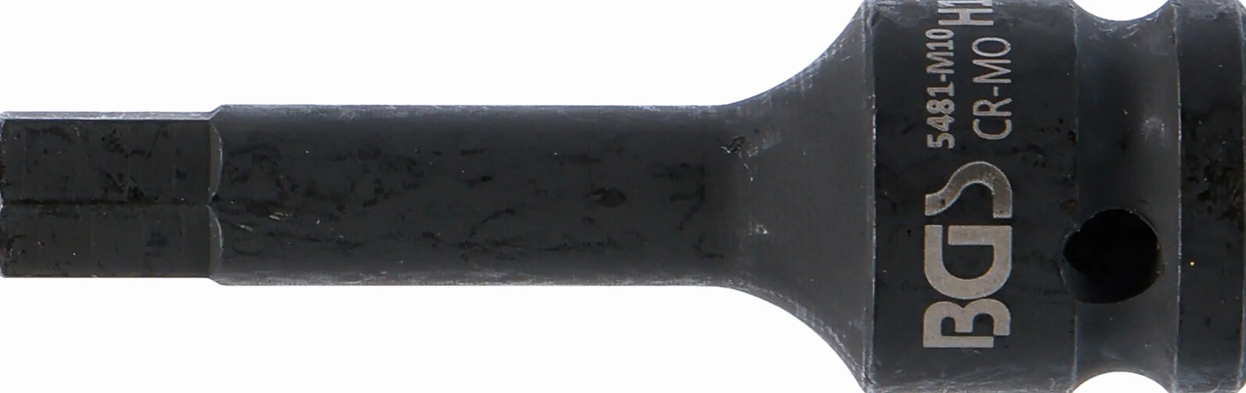 BGS 5481-M10 Nasadka udarowa do bitów 75 mm 12,5 mm (1/2") gniazdo sześciokątne 10 mm
