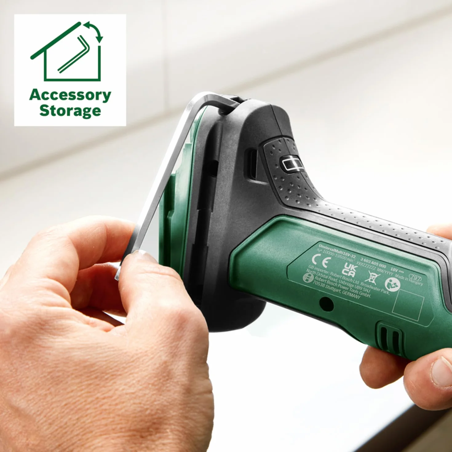 Bosch UniversalMulti 18V-32 akumulatorowe narzędzie wielofunkcyjne