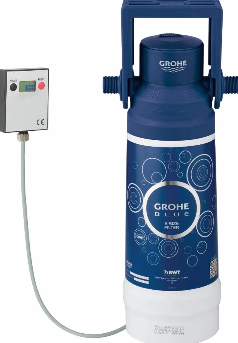 Filtr GROHE Red z głowicą filtrującą, twardość wody powyżej 12 stopni niemiecka