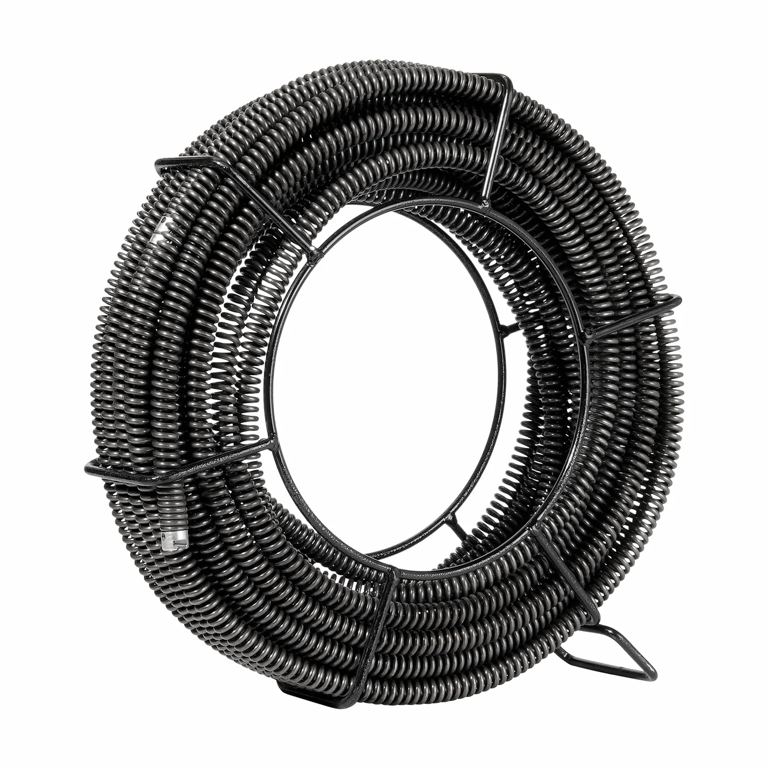 VEVOR Spirala do czyszczenia rur 20 m x 16 mm, kabel z 7 nożami do rur 20-100 mm