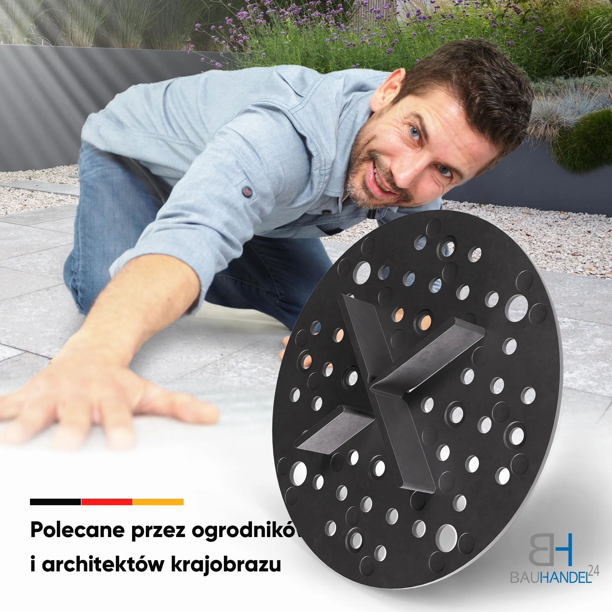 Krzyże do fug 3 mm czarne 15 mm do płytek tarasowych ceramicznych