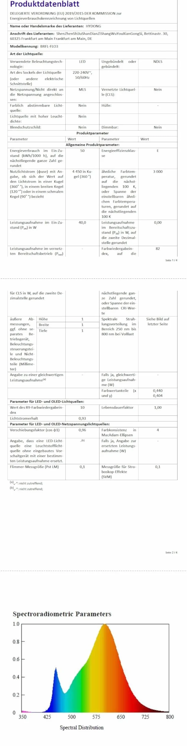 Reflektor zewnętrzny RGB LED 5000 lm 3000 K z pilotem 2 szt. RGBW ściemnialny wodoodporny