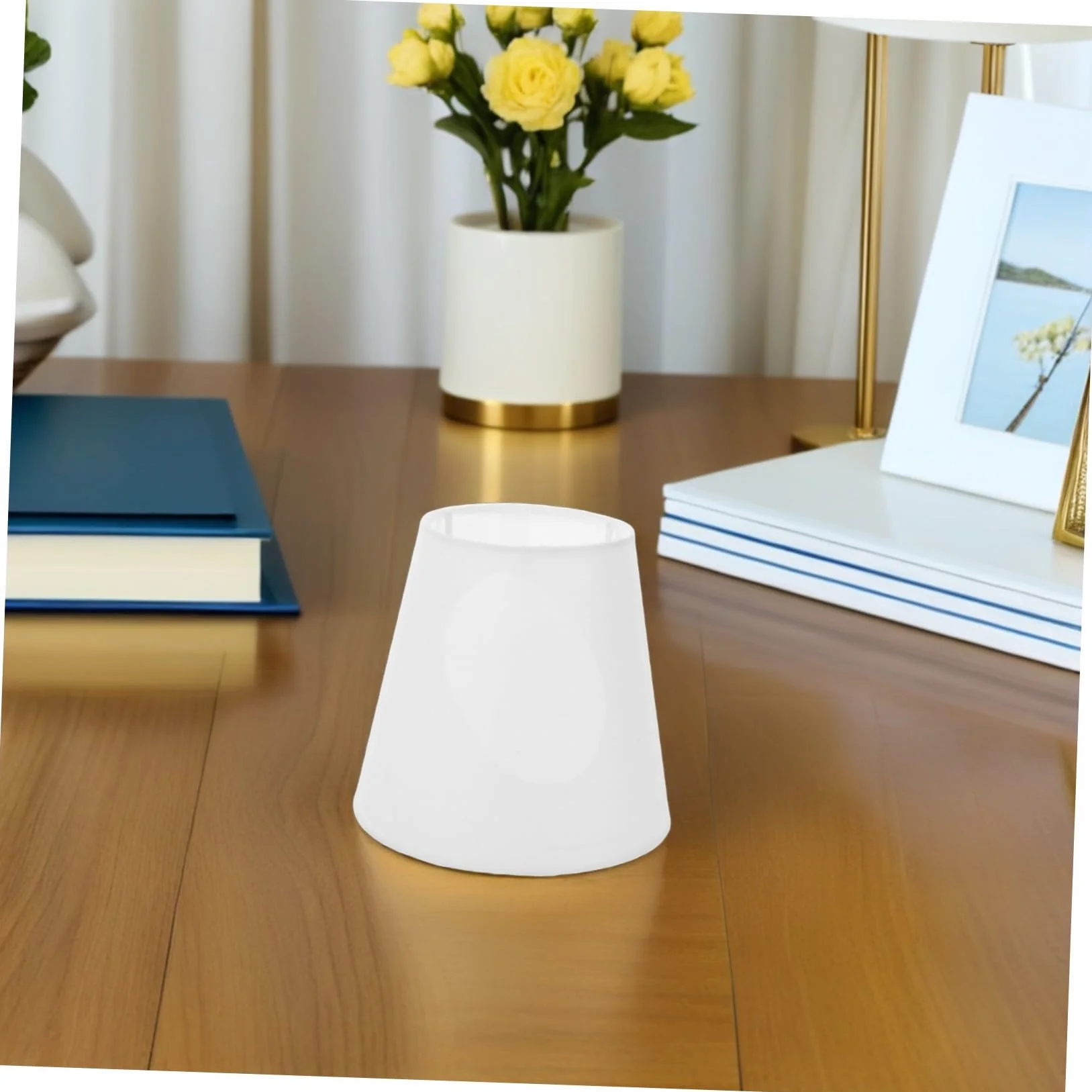 Yardenfun Klosz Klosz Z Tkaniny Klosze Z Tkaniny Lampa Stołowa Z Klosze Z Z Do Lamp Stołowych Zamienne Do Lamp Małe Białe