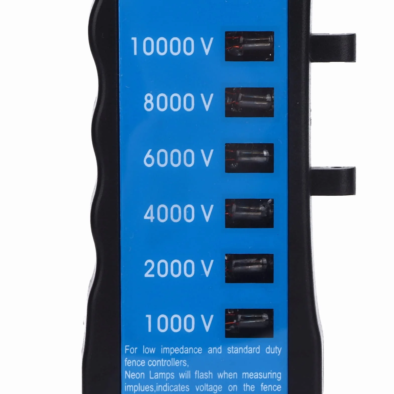 Ejoyous Tester Ogrodzenia Pastwiskowego 1000-10000 V 6-stopniowy Przenośny Tester Napięcia