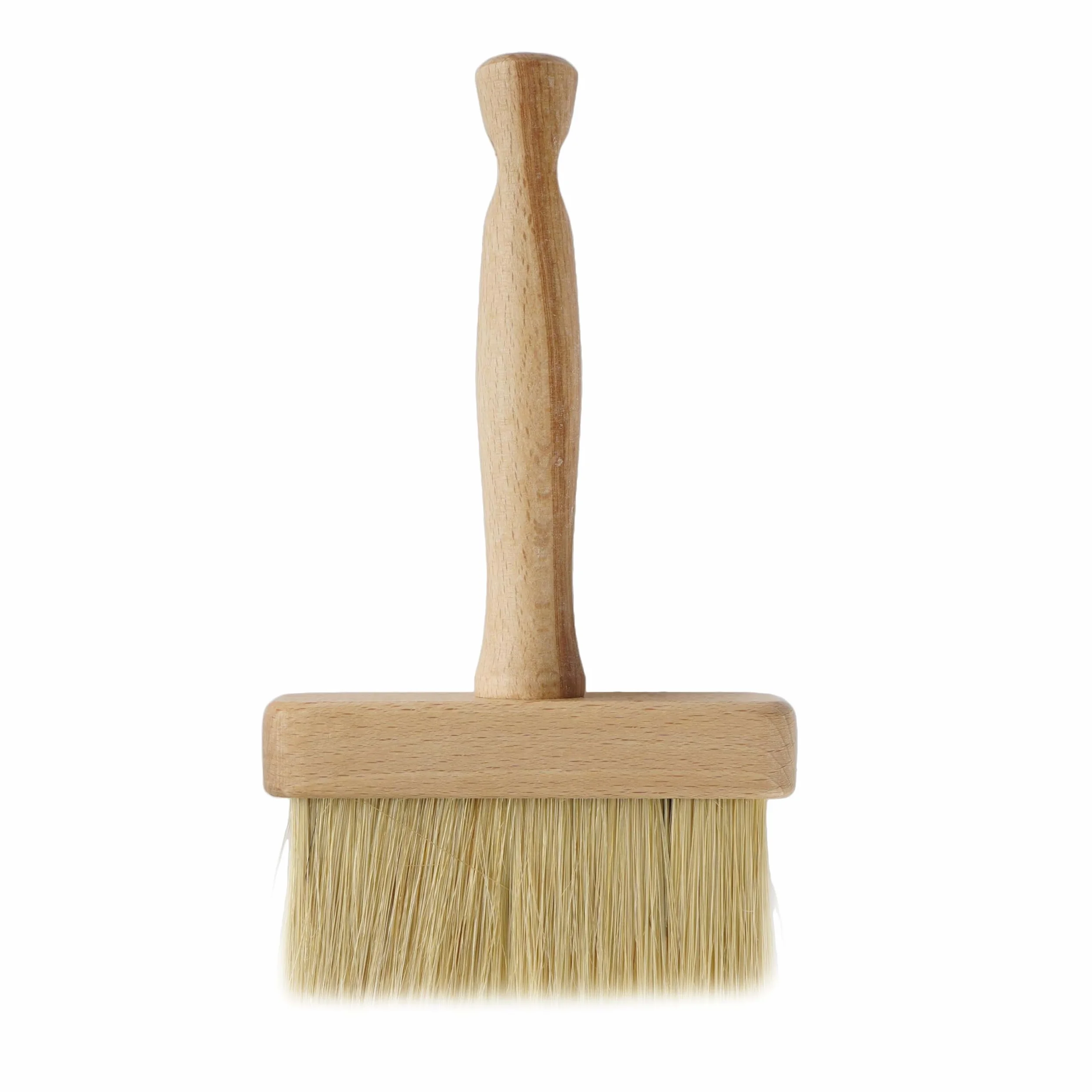 Ławkowiec EKO 110 mm Pędzel Do Dużych Powierzchni Malowania i Gruntowania Ścian, Nakładania Kleju Pędzel do Tapet, Mebli, Ławek Ławkowiec Gęste Włosie Drewniany Lakierowany Uchwyt