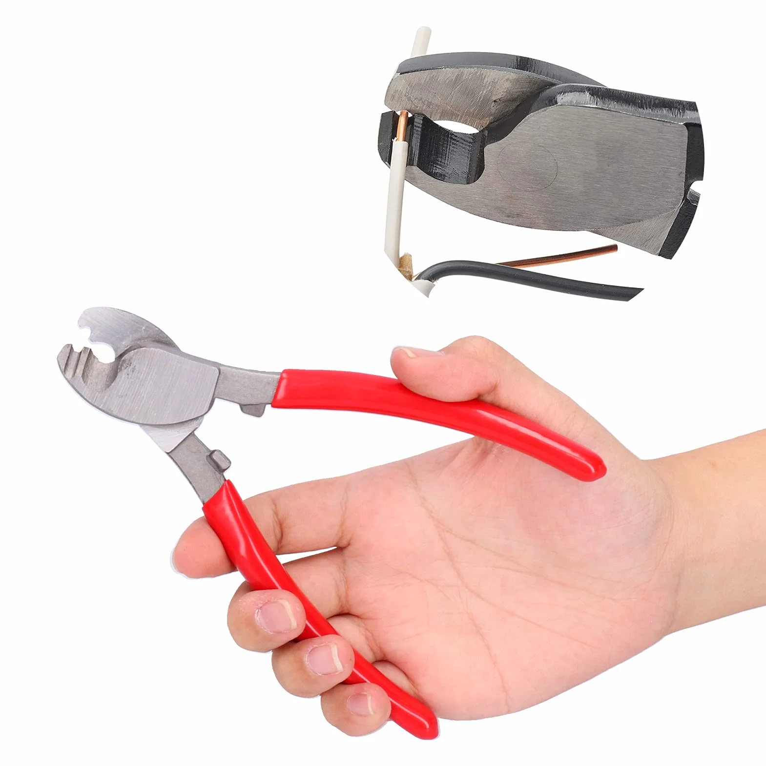 Obcinak do kabli ze stali wysokowęglowej do kabli miedzianych i aluminiowych