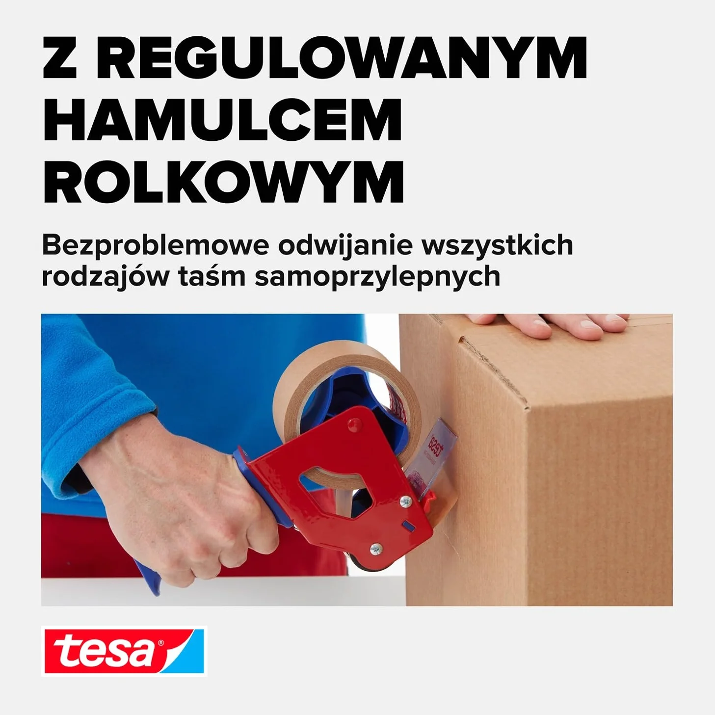 tesa Dyspenser Ręczny Economy do Taśm Pakowych