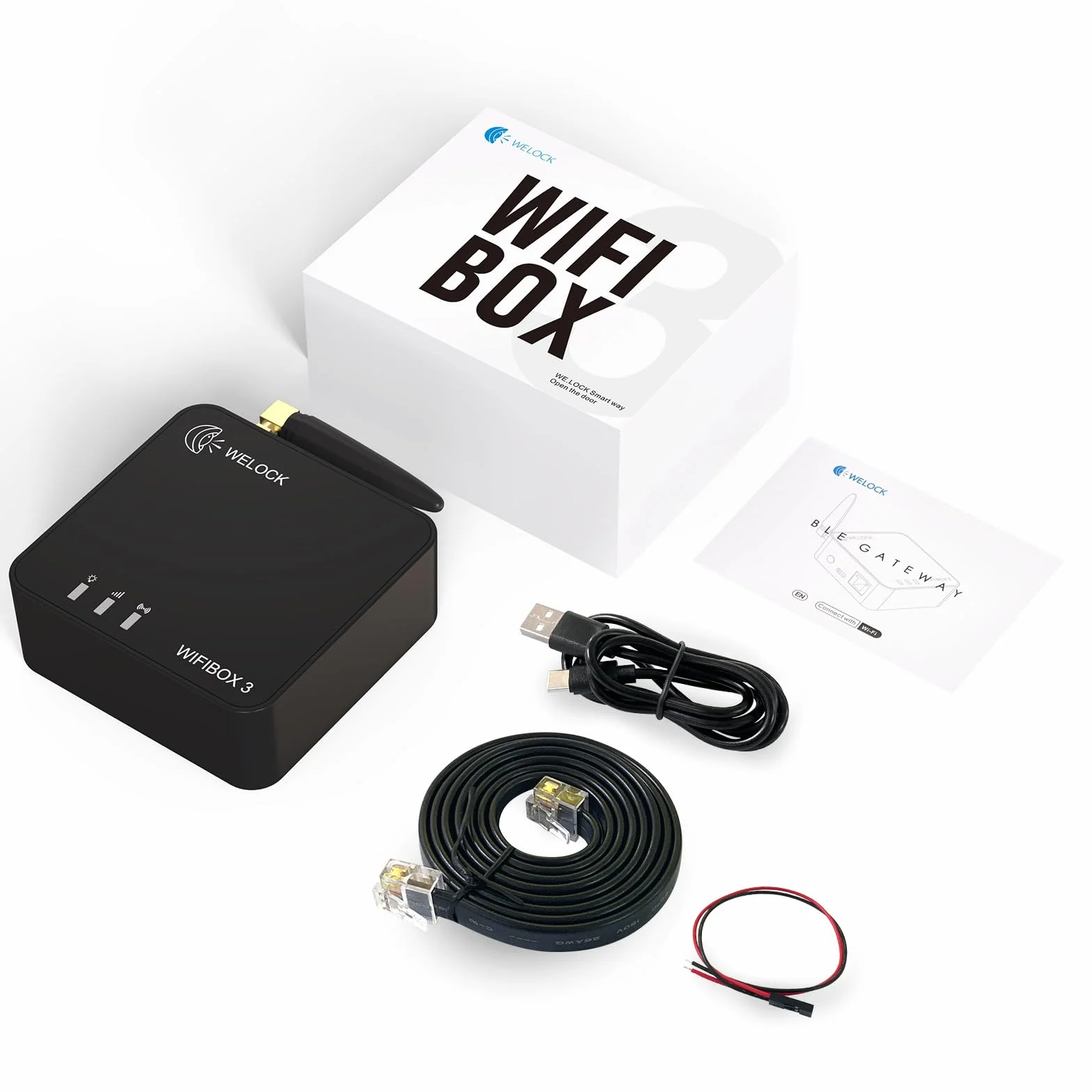 WE.LOCK Inteligentna bramka Bluetooth do zdalnego odblokowywania z Alexą
