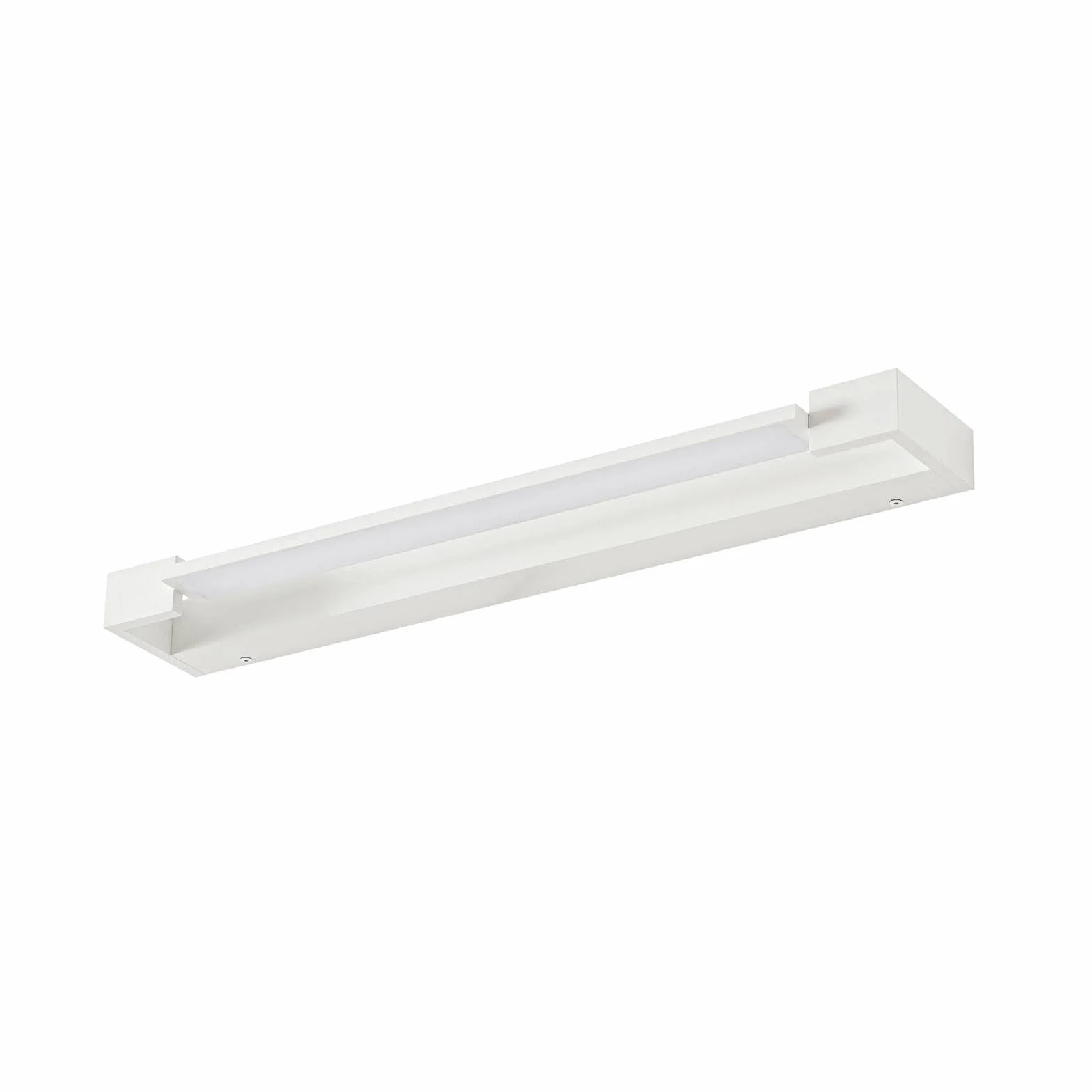 Arcchio kinkiet LED Jora biały opal aluminium nowoczesny do łazienki