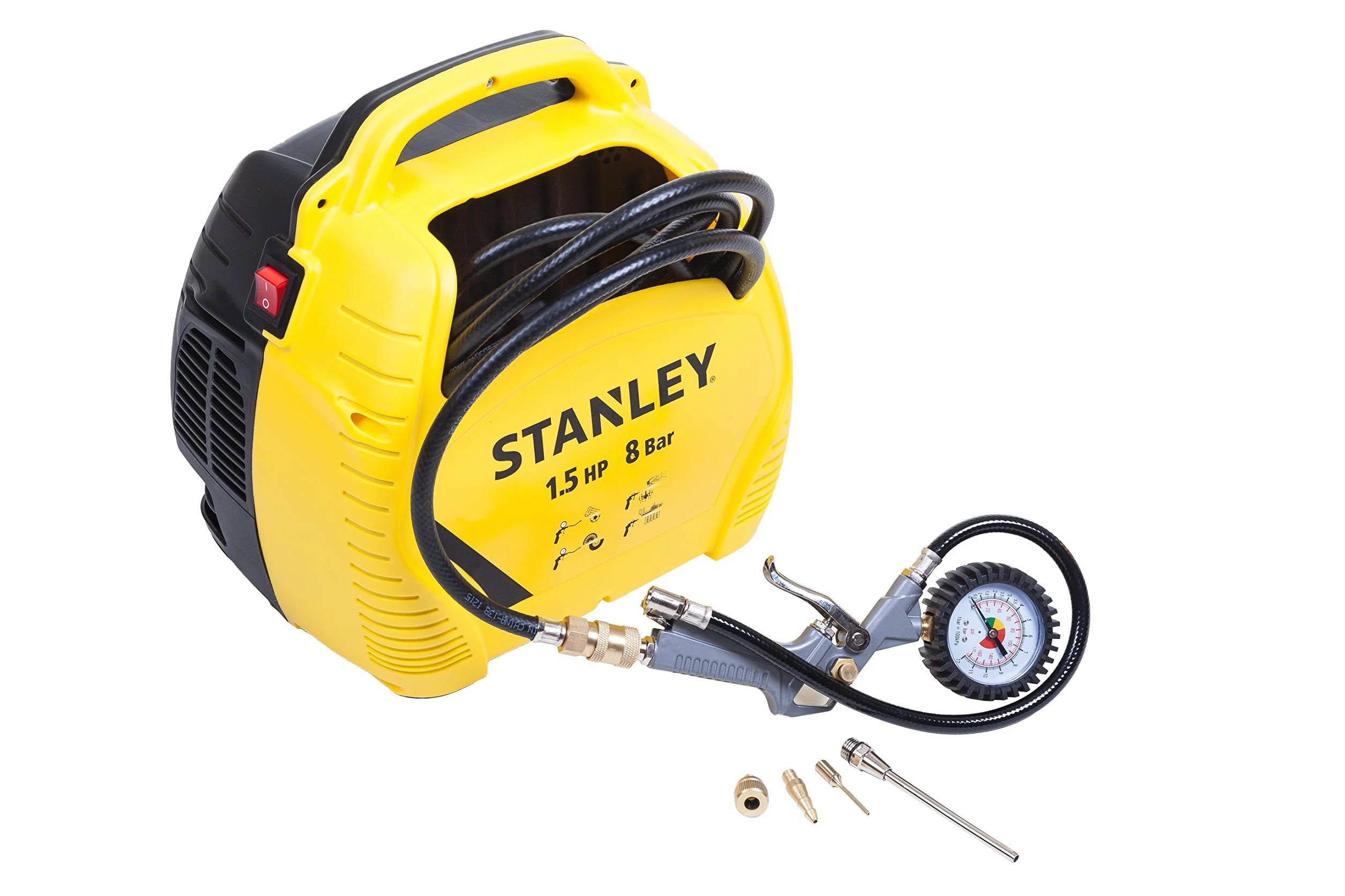 Stanley 1868 Kompresor 33 x 26 x 33,5 cm 6,06 kg Czarny/Żółty