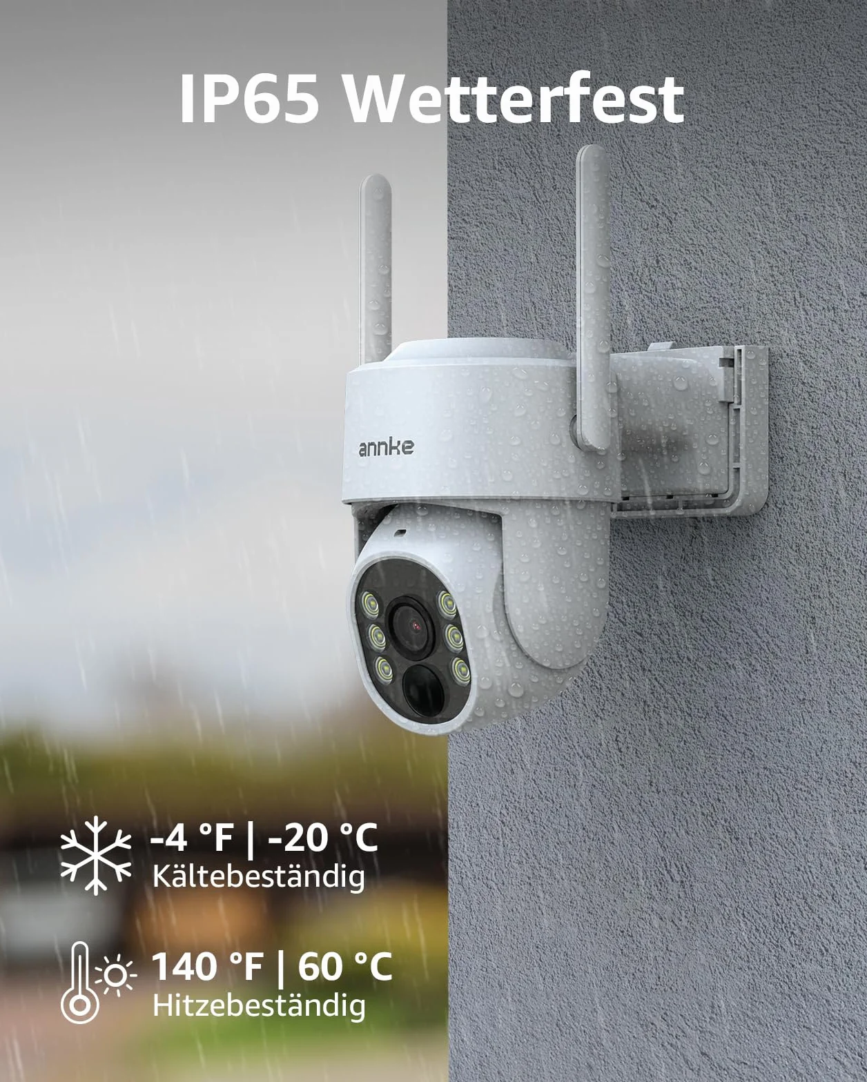 ANNKE Zestaw kamer do monitoringu zewnętrznego 12" 10CH Wireless NVR