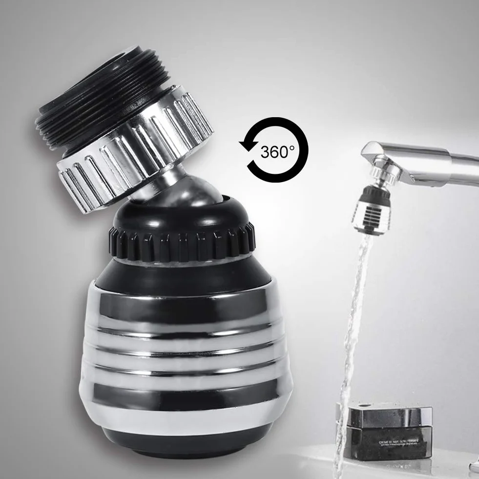 360 stopni obrotowa dysza do kranu adapter filtra oszczędzający wodę aerator kuchnia