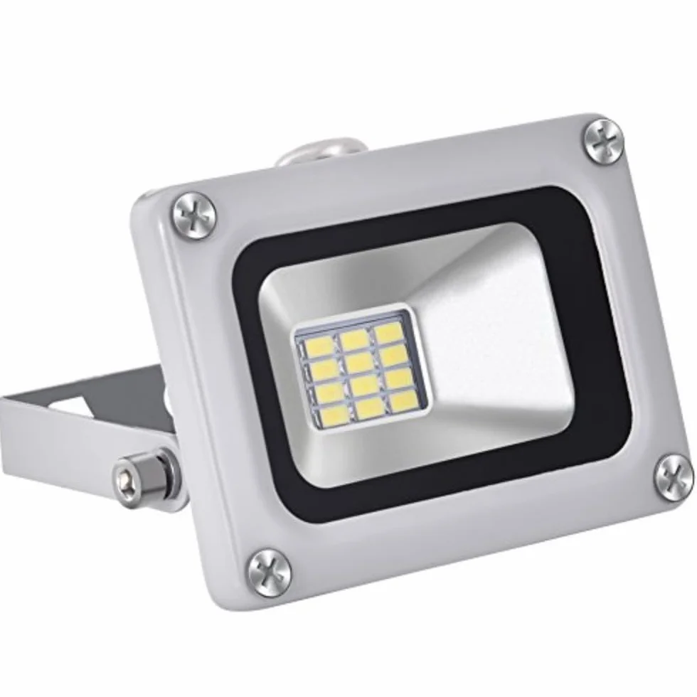 Reflektor LED 12V 10W 800lm 6000K IP65 Kwadratowy do Ogrodu