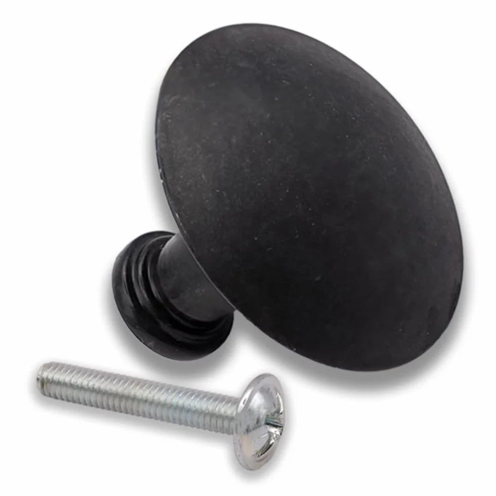 HEMNES Gałki metalowe 32 mm śruby Część # 117615 # 119976 (2 sztuki) do okuć meblowych IKEA