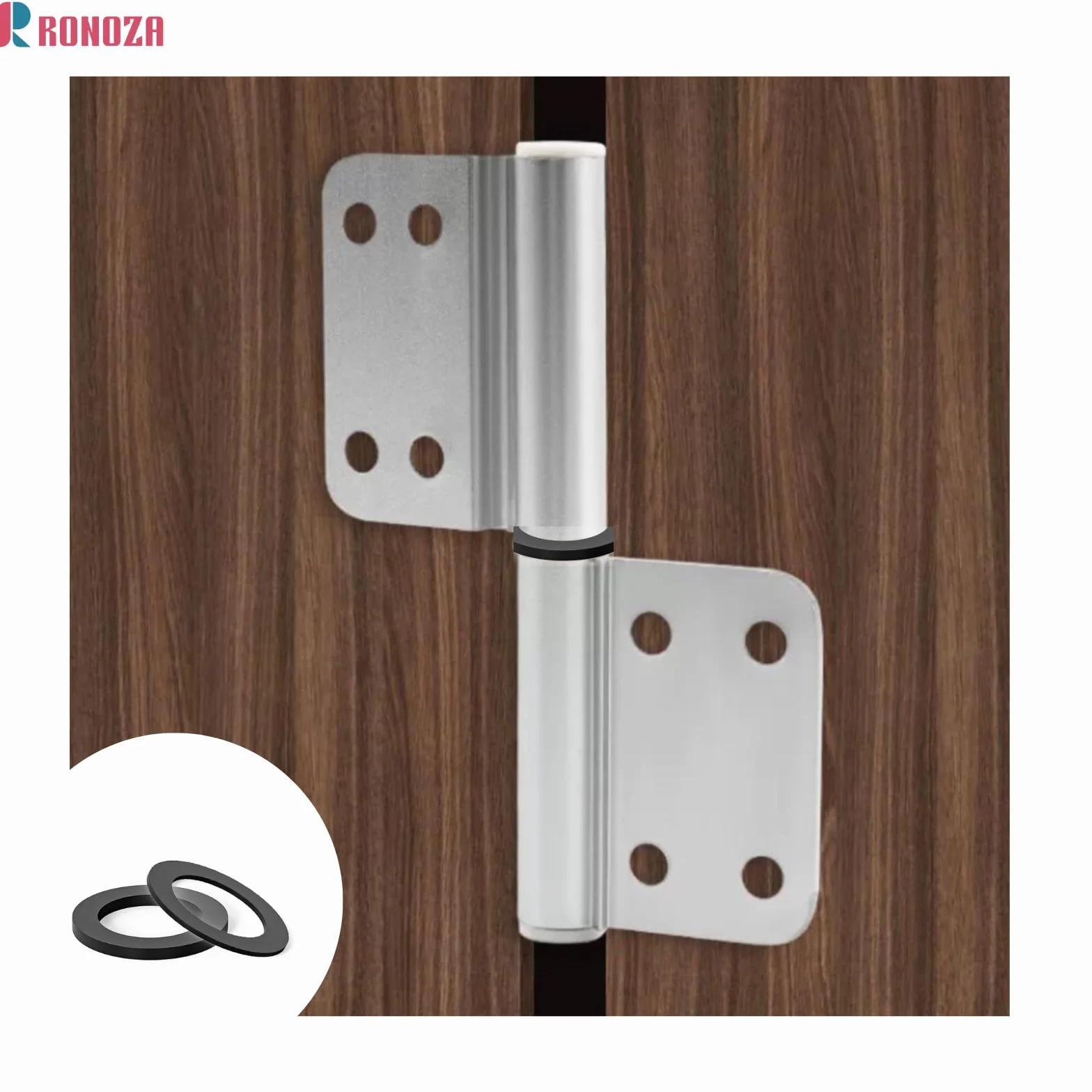 Ronoza 100 sztuk pierścieni mocujących do drzwi 10x15 mm 1,2 mm 0,5 mm