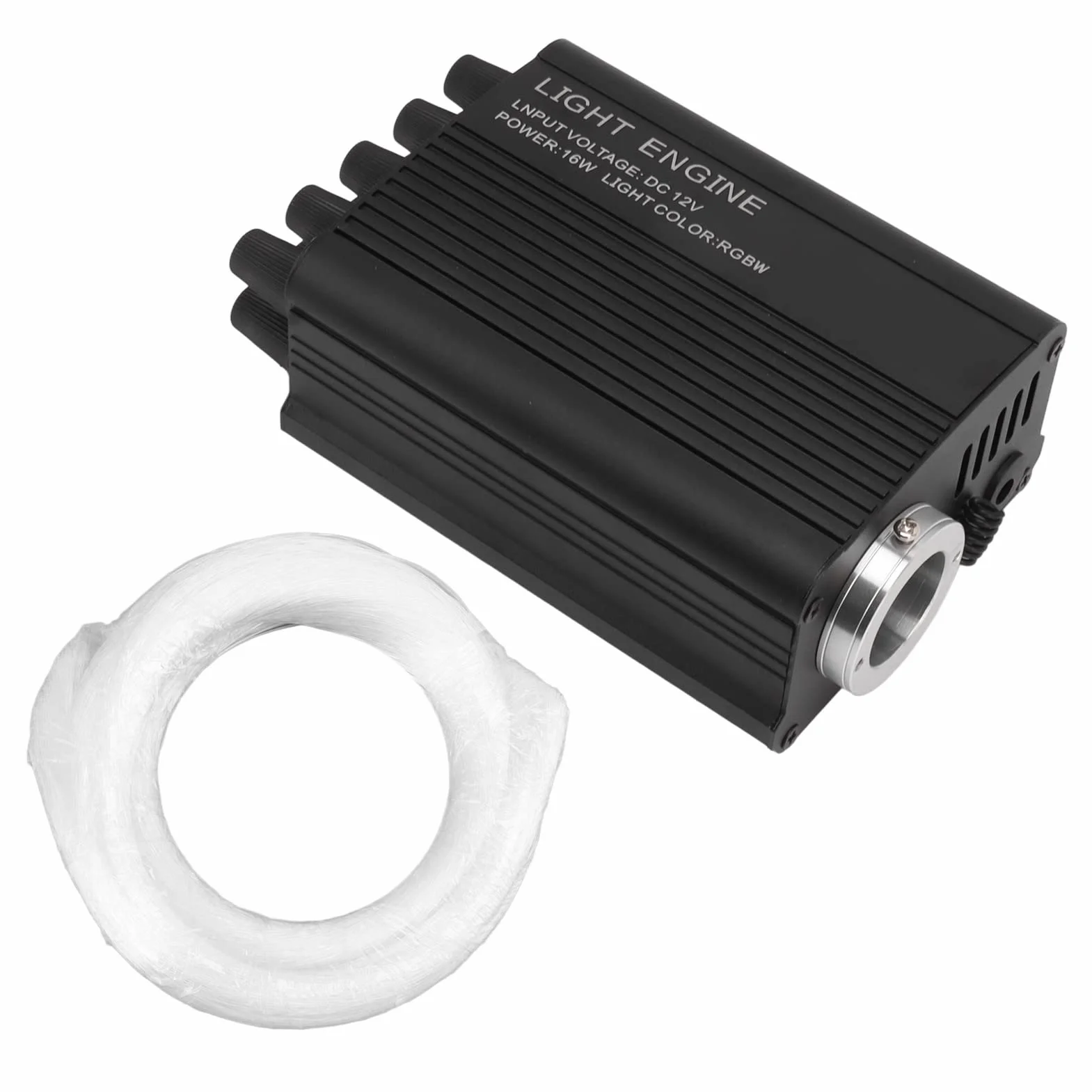 RGBW LED światłowód Gwiazda Sufitowa Zestaw Oświetleniowy Bluetooth DC 12V