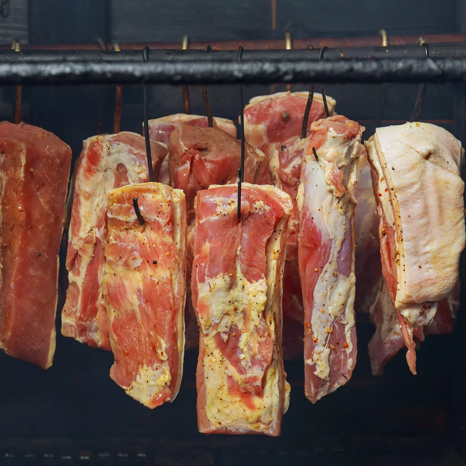 Haczyki do mięsa ze stali nierdzewnej 304 150 mm 8 sztuk S-hak do wędzenia grillowania BBQ MAX 5 kg