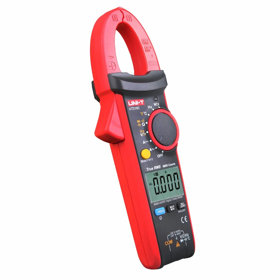 UNI-T UT216C 600A True RMS Digital Clamp Meter Multimeter Auto Range